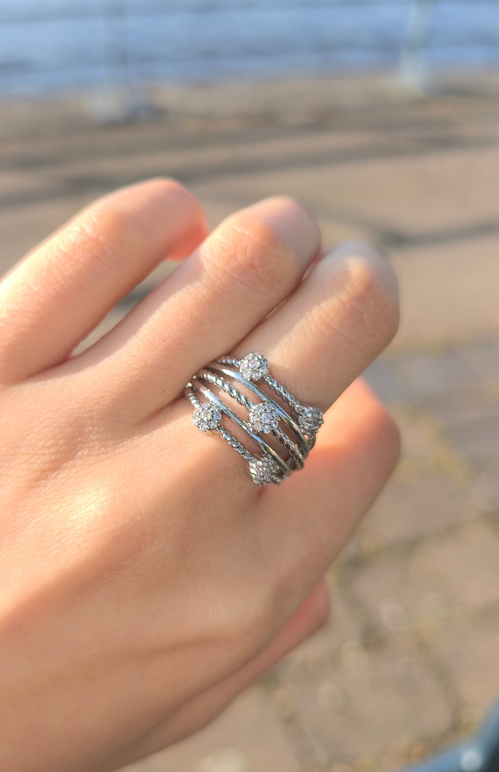 Celestial Stack Ring