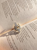 Floral Whisper Pearl Ring
